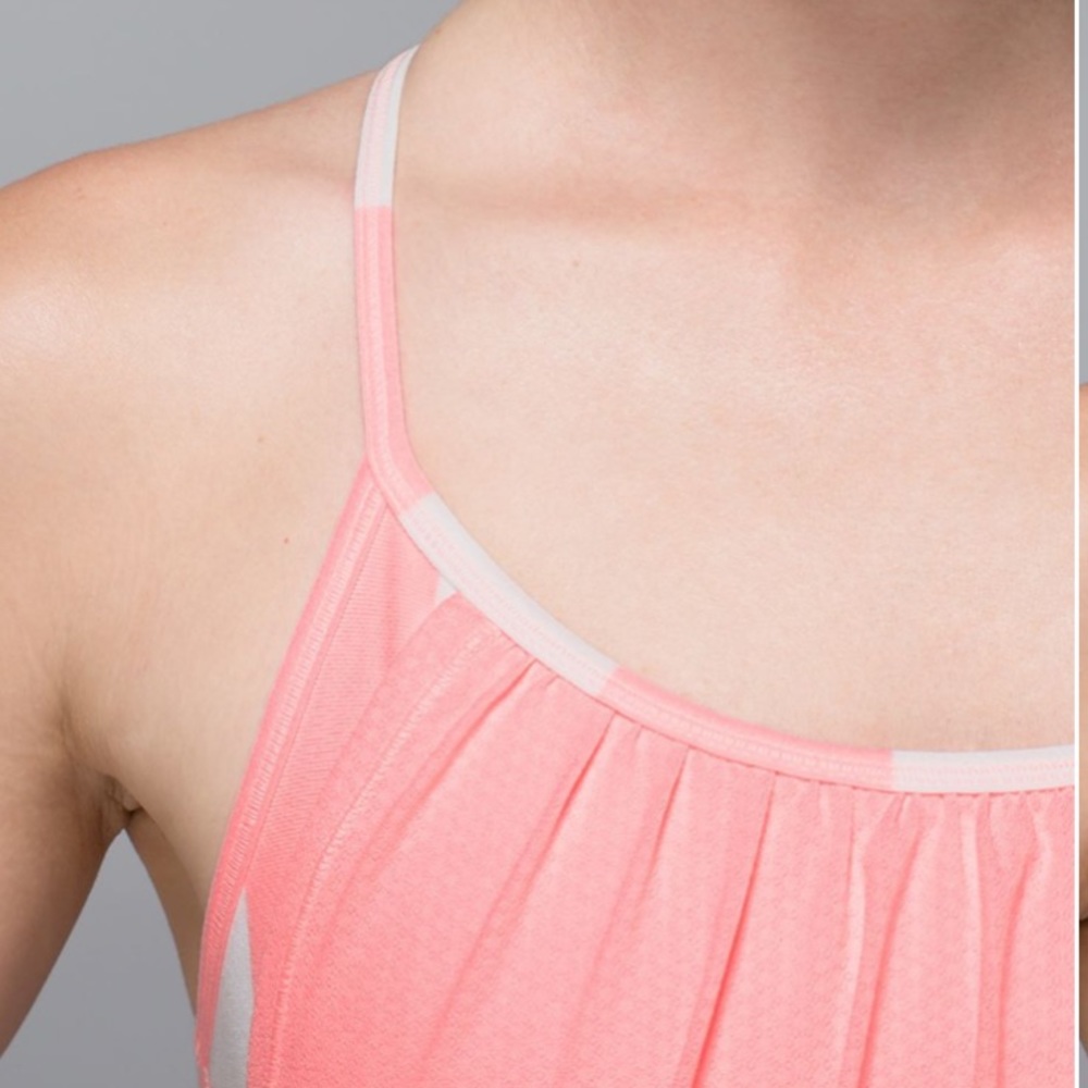 Women's Pink Racerback Tank Top - Picture 12 of 13